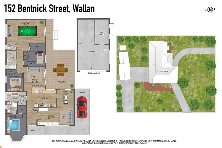 Floorplan of Homely house listing, 152 Bentinck Street, Wallan VIC 3756