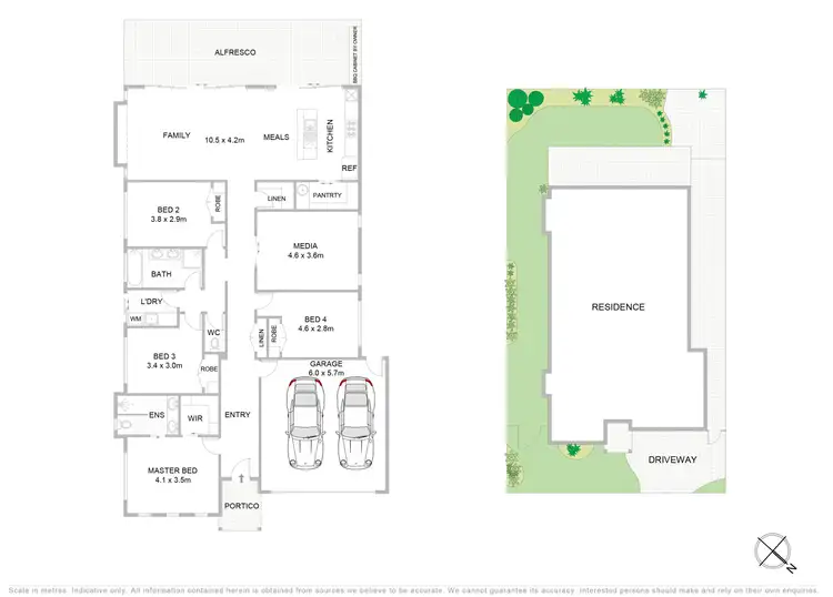 Floorplan of Homely house listing, 6 Niland Street, Corindi Beach NSW 2456