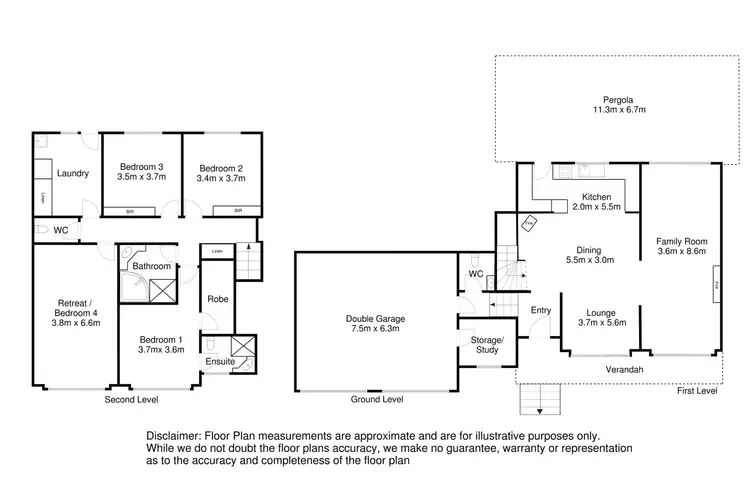 Floorplan of Homely house listing, 79 North Terrace, Mount Gambier SA 5290