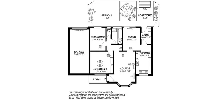 Floorplan of Homely house listing, 3/7 Willoughby Avenue, Glengowrie SA 5044