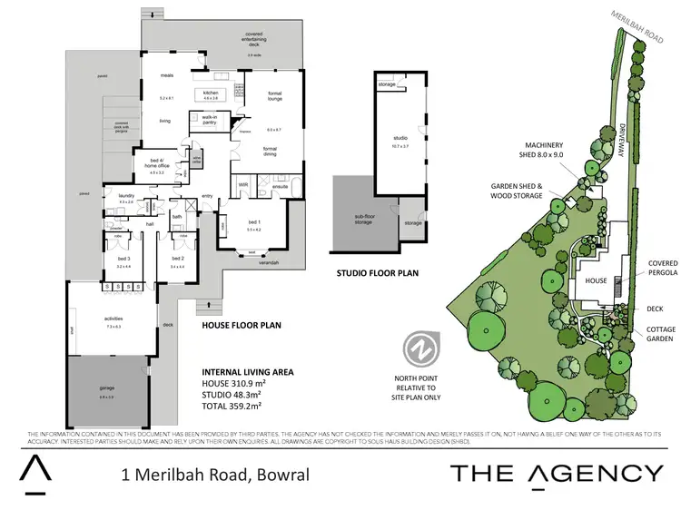 Floorplan of Homely house listing, 1 Merilbah Road, Bowral NSW 2576