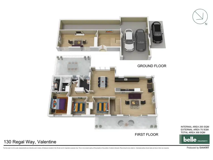 Floorplan of Homely house listing, 130 Regal Way, Valentine NSW 2280