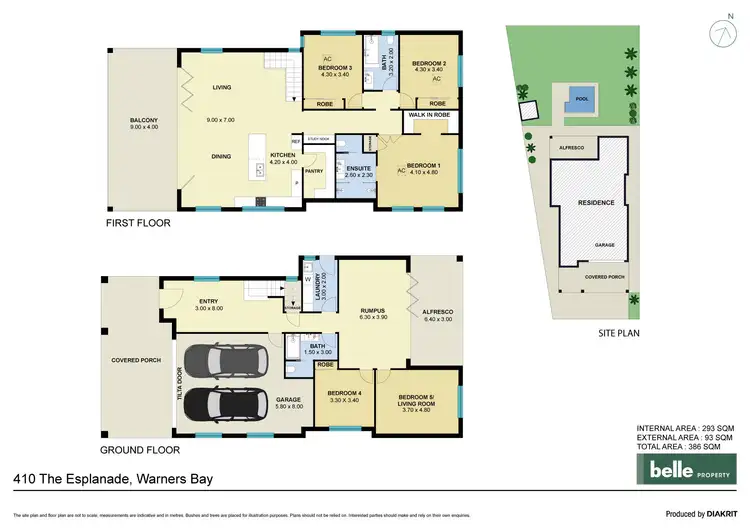 Floorplan of Homely house listing, 410 The Esplanade, Warners Bay NSW 2282