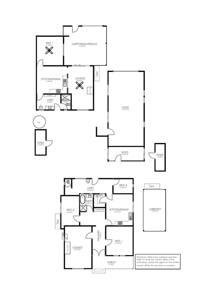 Floorplan of Homely house listing, 4 Cranston Street, Port Lincoln SA 5606