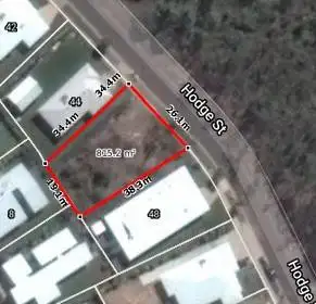 Floorplan of Homely land listing, 46 Hodge Street, Johnston NT 832