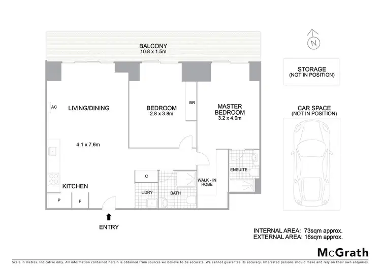 Floorplan of Homely apartment listing, 305/21 Queen Street, Blackburn VIC 3130
