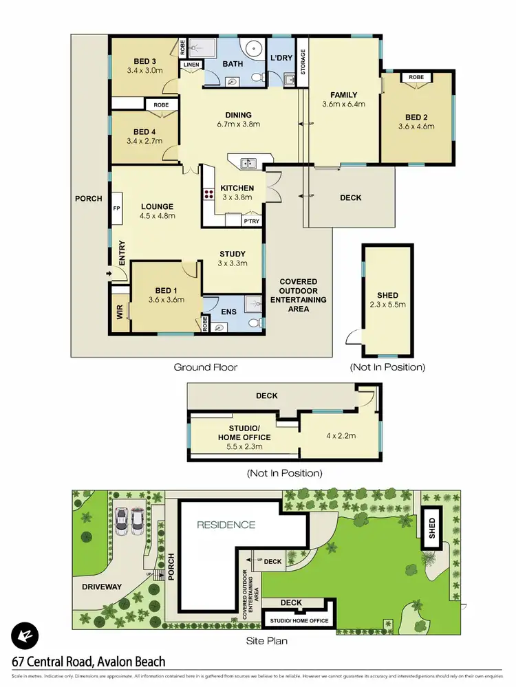 Floorplan of Homely house listing, 67 Central Road, Avalon Beach NSW 2107