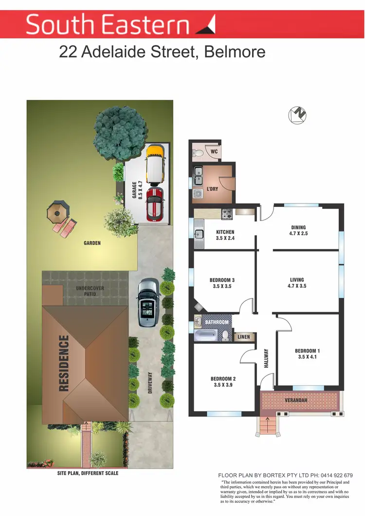 Floorplan of Homely house listing, 22 Adelaide Street, Belmore NSW 2192