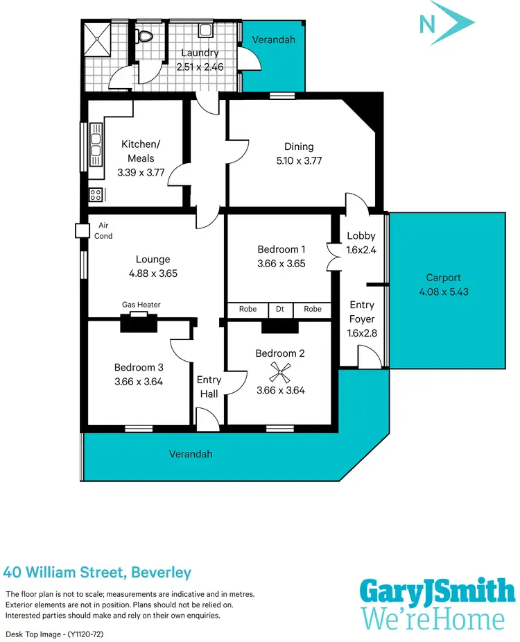 Floorplan of Homely house listing, 40 William Street, Beverley SA 5009
