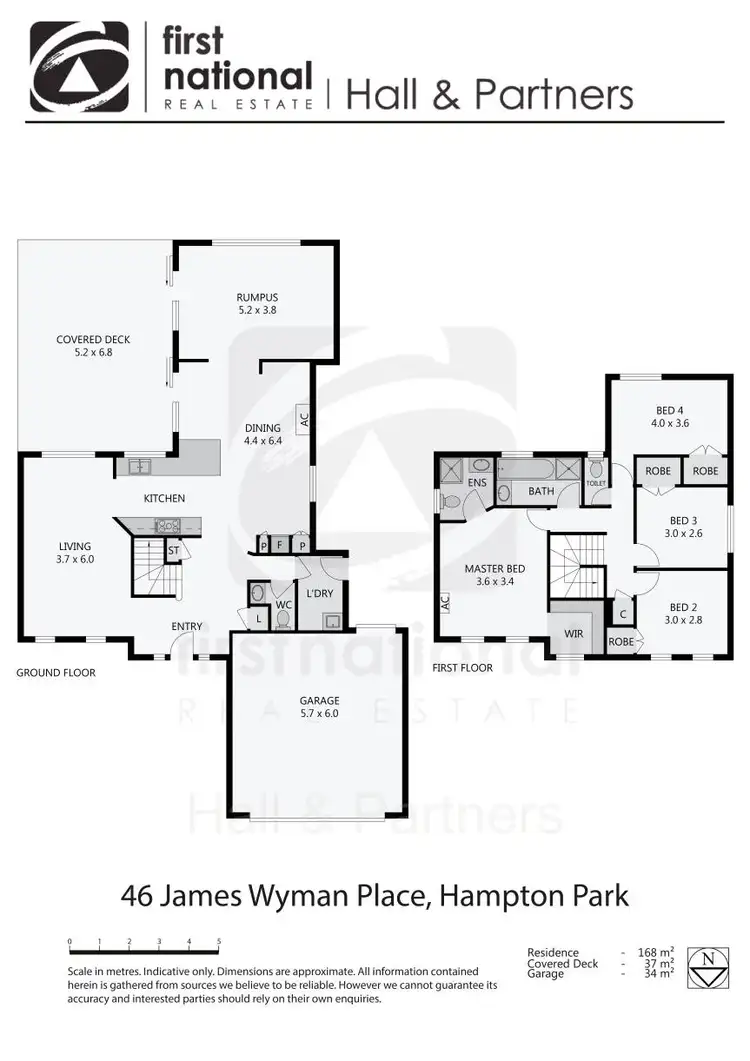 Floorplan of Homely house listing, 46 James Wyman Place, Hampton Park VIC 3976