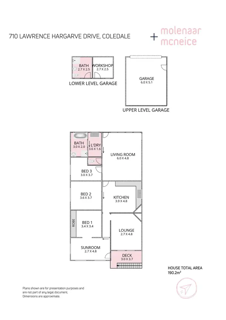 Floorplan of Homely house listing, 710 Lawrence Hargrave Drive, Coledale NSW 2515