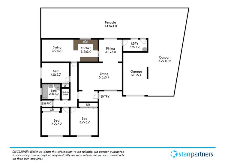 Floorplan of Homely house listing, 7 Eber Place, Minchinbury NSW 2770