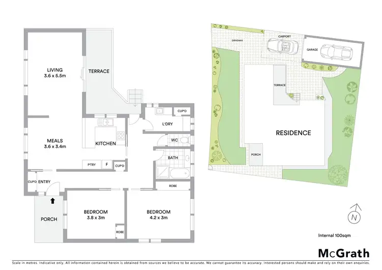 Floorplan of Homely house listing, 22 Bostock Avenue, Manifold Heights VIC 3218