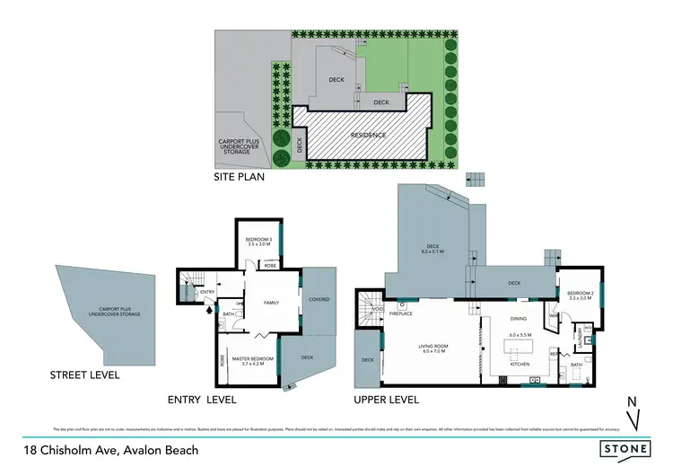 Floorplan of Homely house listing, 18 Chisholm Avenue, Avalon Beach NSW 2107