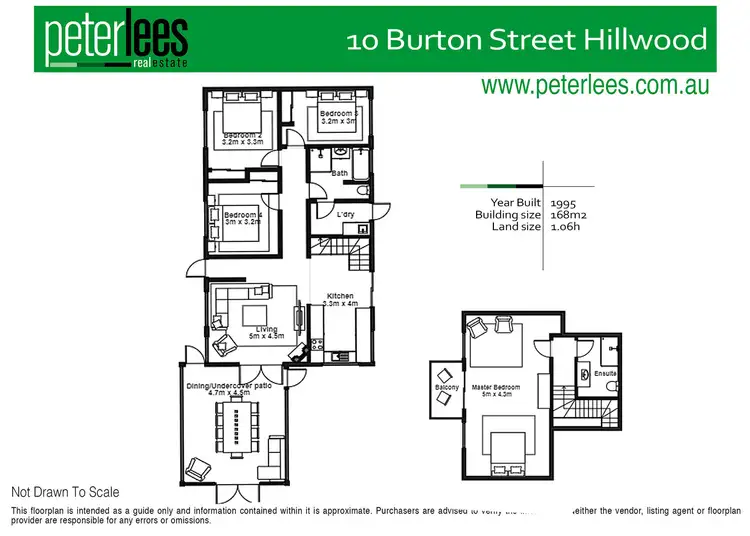 Floorplan of Homely house listing, 10 Burton Street, Hillwood TAS 7252