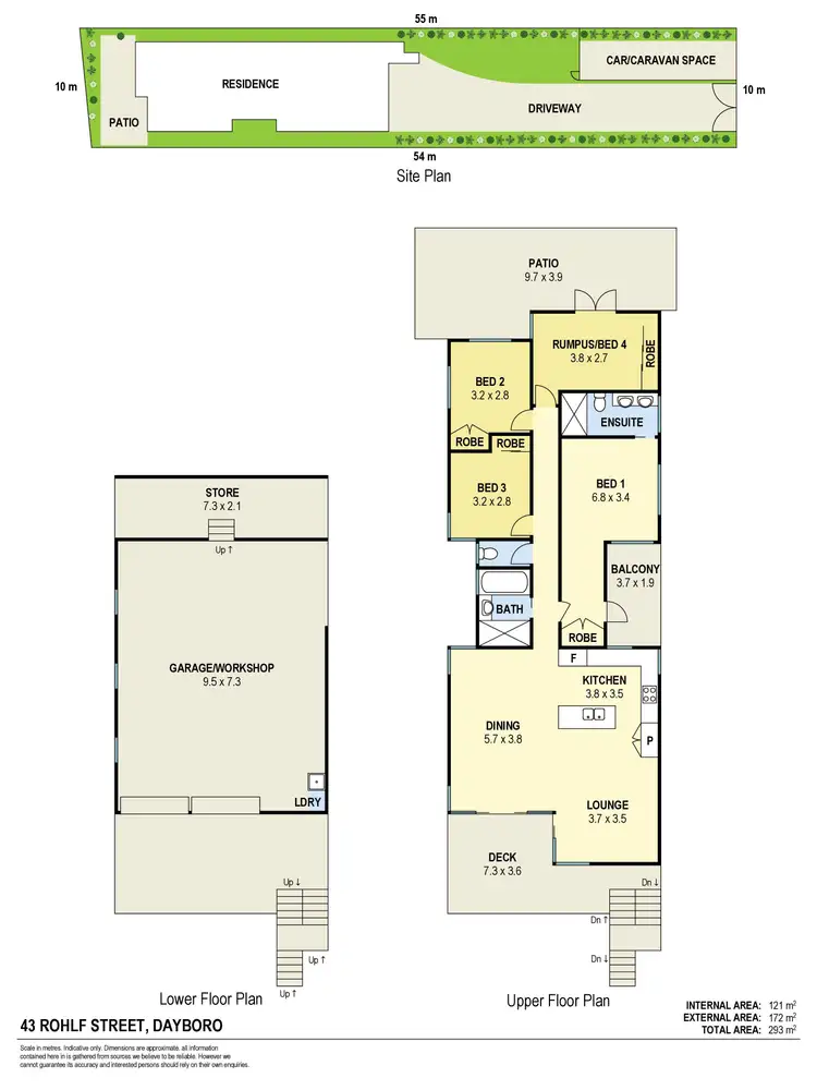 Floorplan of Homely house listing, 43 Rohlf Street, Dayboro QLD 4521