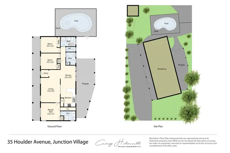 Floorplan of Homely house listing, 35 Houlder Avenue, Junction Village VIC 3977