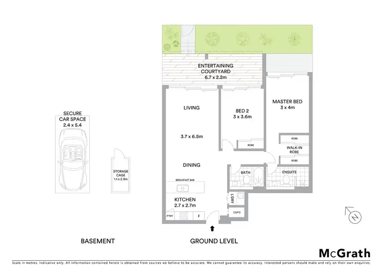Floorplan of Homely apartment listing, B05/5B Whiteside Street, North Ryde NSW 2113