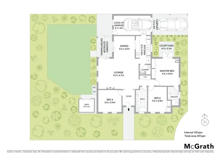 Floorplan of Homely villa listing, 1/2 Canberra Avenue, Turramurra NSW 2074