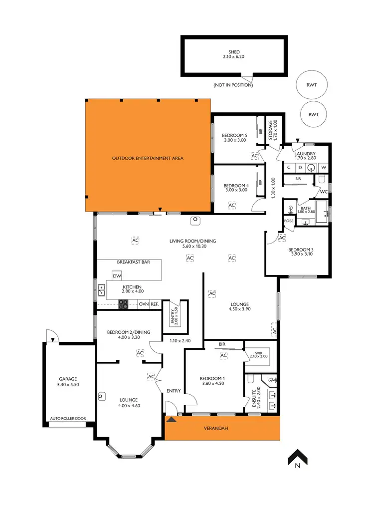 Floorplan of Homely house listing, 40 Methodist Street, Willunga SA 5172