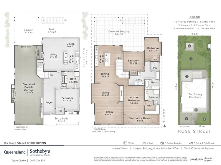 Floorplan of Homely house listing, 107 Rose Street, Wooloowin QLD 4030