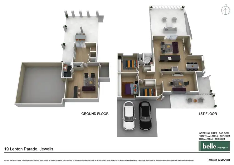Floorplan of Homely house listing, 19 Lepton Parade, Jewells NSW 2280