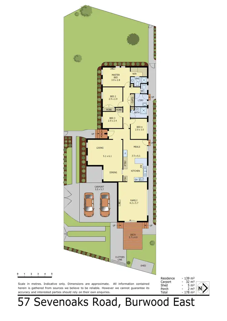 Floorplan of Homely house listing, 57. Sevenoaks Road, Burwood East VIC 3151