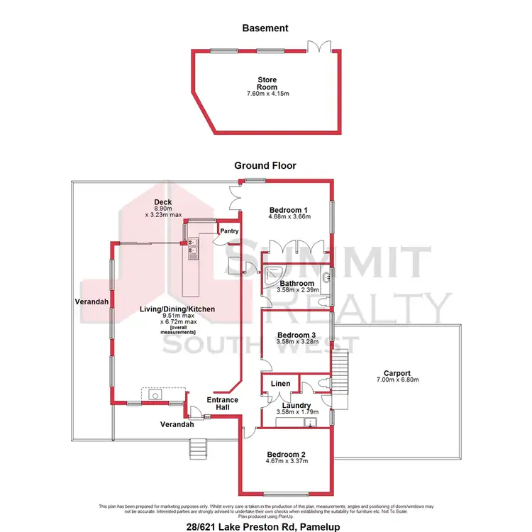 Floorplan of Homely house listing, 28/621 Lake Preston Road, Myalup WA 6220