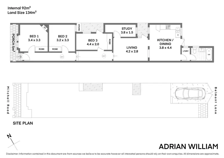 Floorplan of Homely house listing, 102 Mitchell Road, Alexandria NSW 2015