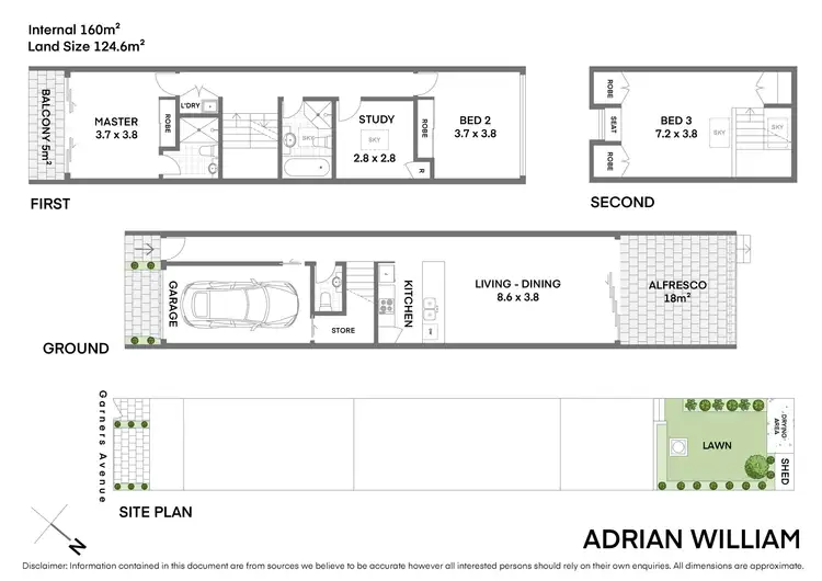 Floorplan of Homely house listing, 62 Garners Avenue, Marrickville NSW 2204