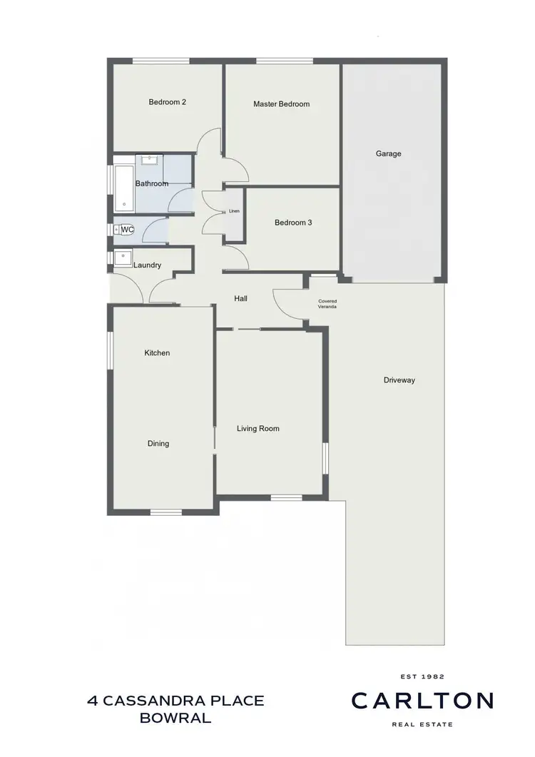 Floorplan of Homely house listing, 4 Cassandra Place, Bowral NSW 2576