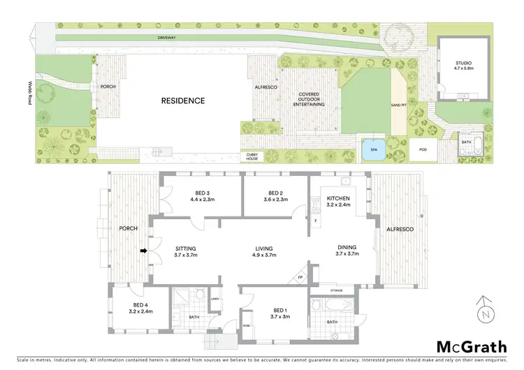 Floorplan of Homely house listing, 57 Webb Road, Booker Bay NSW 2257