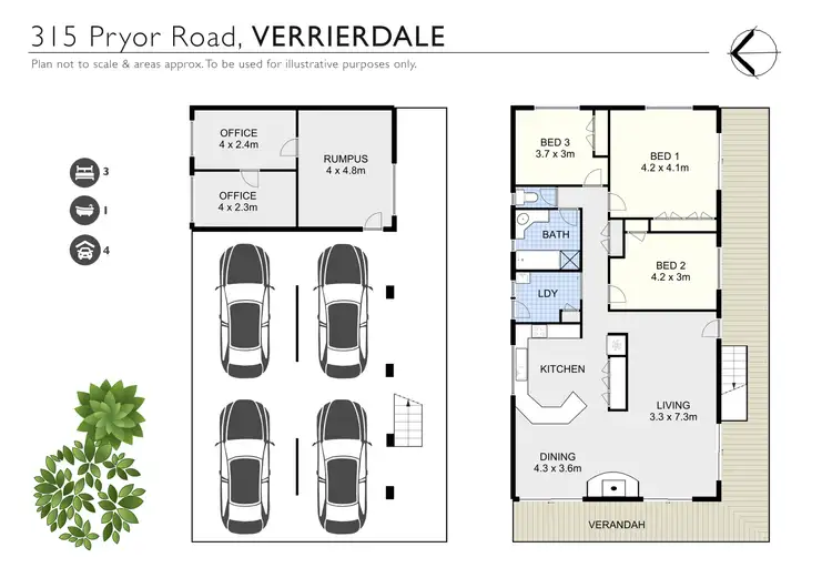 Floorplan of Homely rural property listing, 315-321 Pryor Road, Verrierdale QLD 4562