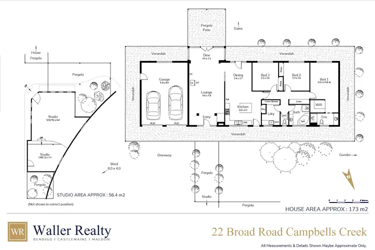 Floorplan of Homely house listing, 22 Broad Road, Campbells Creek VIC 3451