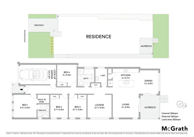 Floorplan of Homely house listing, 332 Bong Bong Road, Horsley NSW 2530