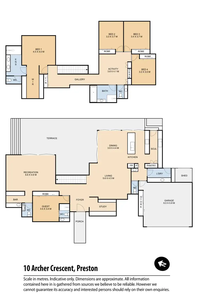 Floorplan of Homely house listing, 10 Archer Crescent, Preston QLD 4352