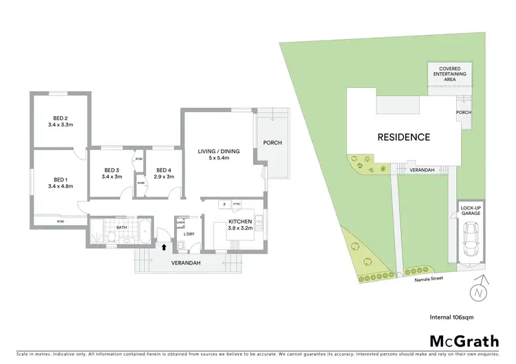 Floorplan of Homely house listing, 29 Namala St Street, Cooma NSW 2630