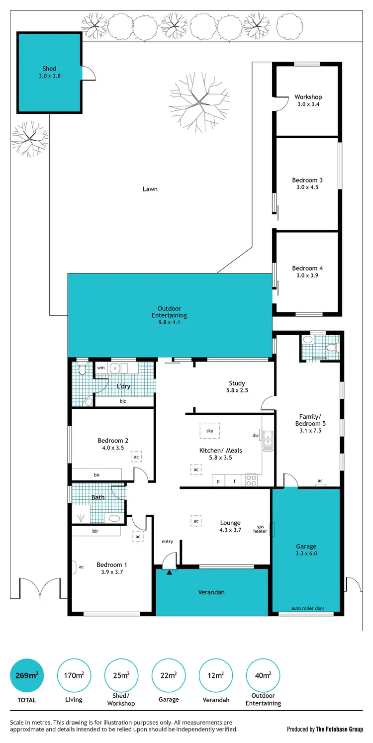 Floorplan of Homely house listing, 13 Lancelot Drive, Daw Park SA 5041