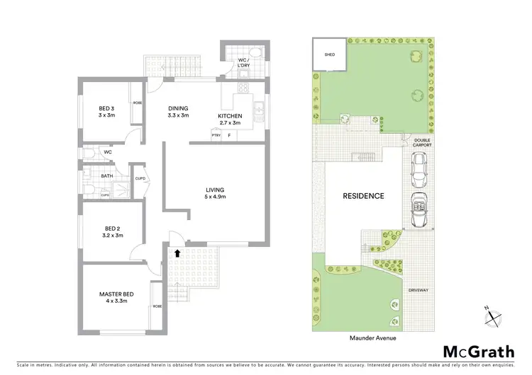 Floorplan of Homely house listing, 55 Maunder Avenue, Girraween NSW 2145