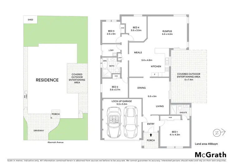 Floorplan of Homely house listing, 16 Abermain Avenue, Kellyville Ridge NSW 2155