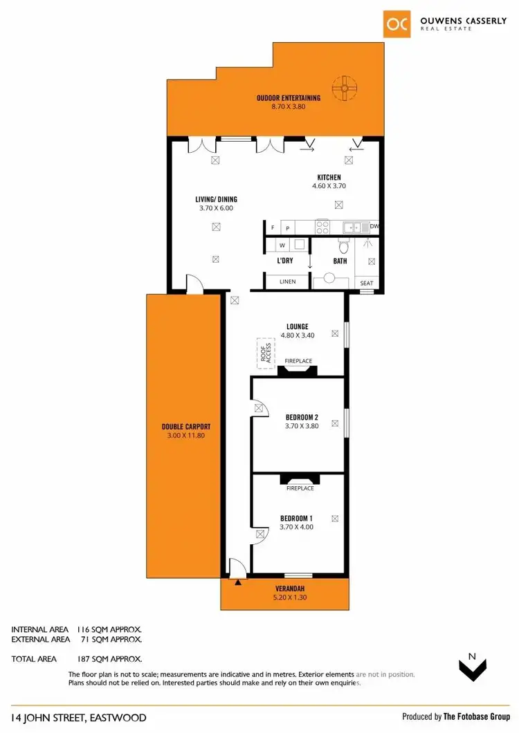 Floorplan of Homely house listing, 14 John Street, Eastwood SA 5063