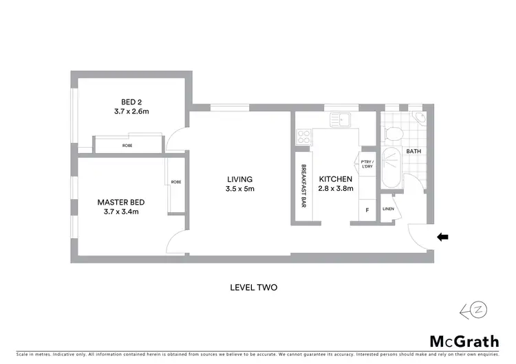 Floorplan of Homely apartment listing, 12/21 Waratah Avenue, Randwick NSW 2031