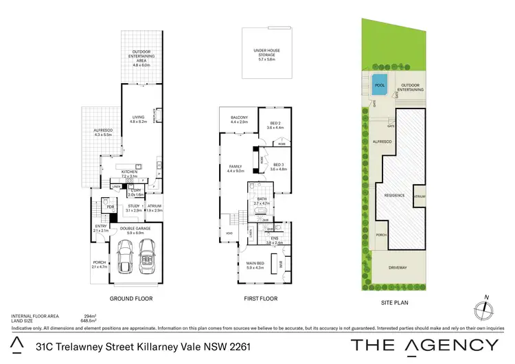 Floorplan of Homely house listing, 31C Trelawney Street, Killarney Vale NSW 2261