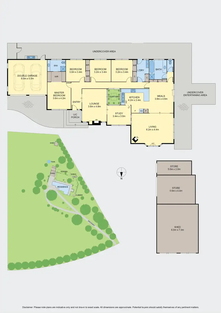 Floorplan of Homely house listing, 243 Gyro Close, Riddells Creek VIC 3431