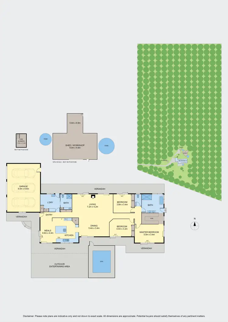 Floorplan of Homely house listing, 20 Mulcahy Road, Bullengarook VIC 3437
