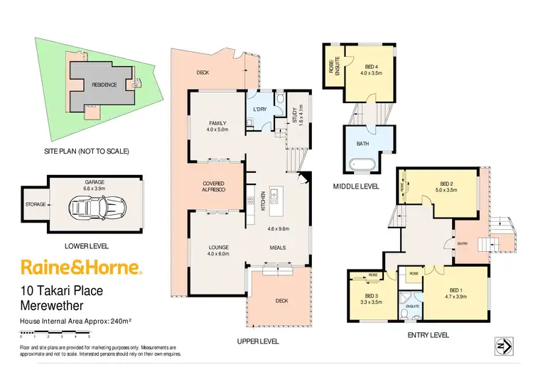 Floorplan of Homely house listing, 10 Takari Place, Merewether NSW 2291