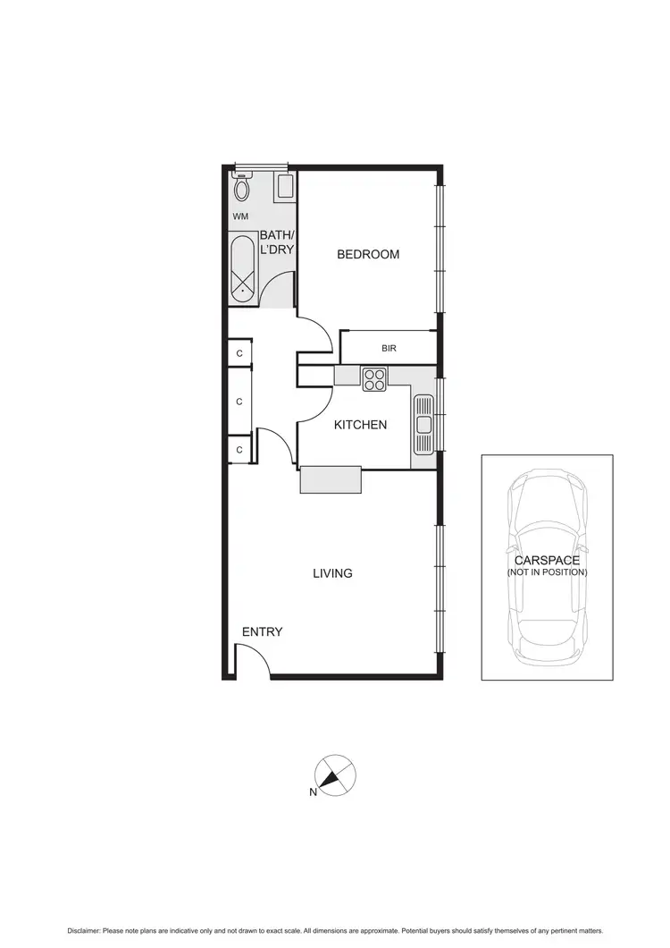 Floorplan of Homely apartment listing, 6/23-27 Docker Street, Elwood VIC 3184
