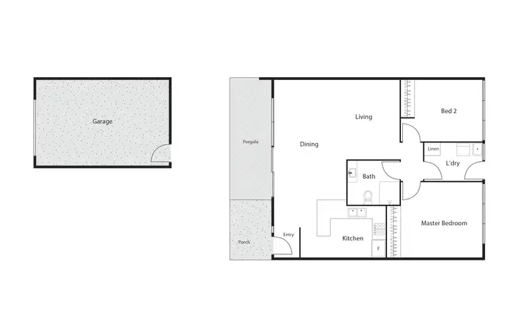 Floorplan of Homely house listing, 50 Enright Crescent, Florey ACT 2615