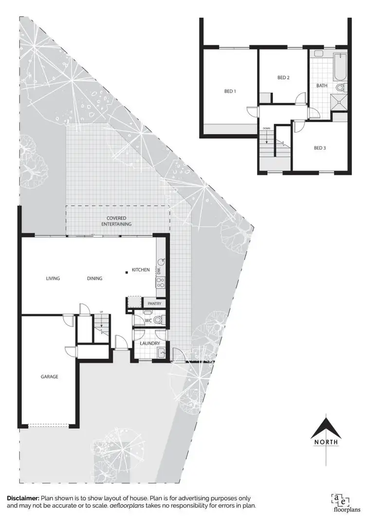 Floorplan of Homely house listing, 29 Strong Place, Belconnen ACT 2617