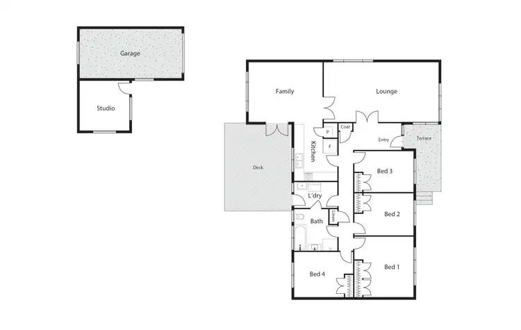 Floorplan of Homely house listing, 23 McCabe Crescent, Holt ACT 2615